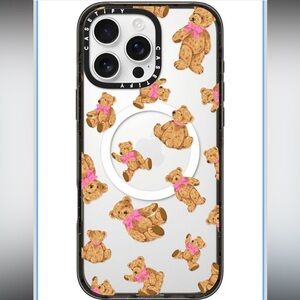 Casetify MagSafe IPhone 16 pro Teddy Bear Phone Case 🧸